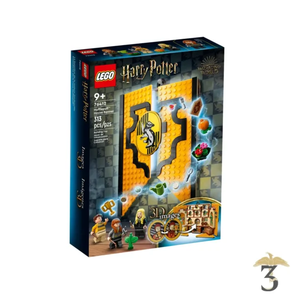 LEGO 76412 BLASON DE LA MAISON POUFSOUFFLE - Les Trois Reliques, magasin Harry Potter - Photo N°1