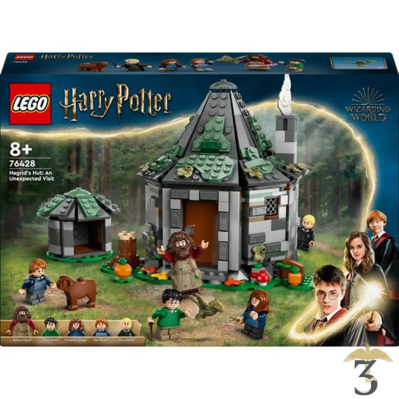 Lego 76428 la cabane de hagrid : une visite innatendue - Les Trois Reliques, magasin Harry Potter - Photo N°1