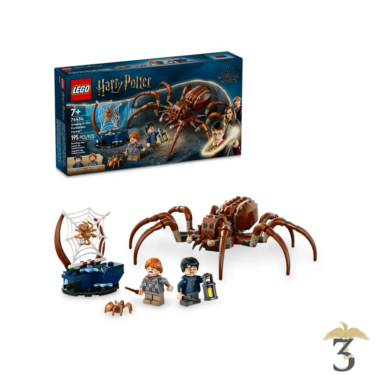 Lego 76434 aragog dans la forêt interdite - Les Trois Reliques, magasin Harry Potter - Photo N°1