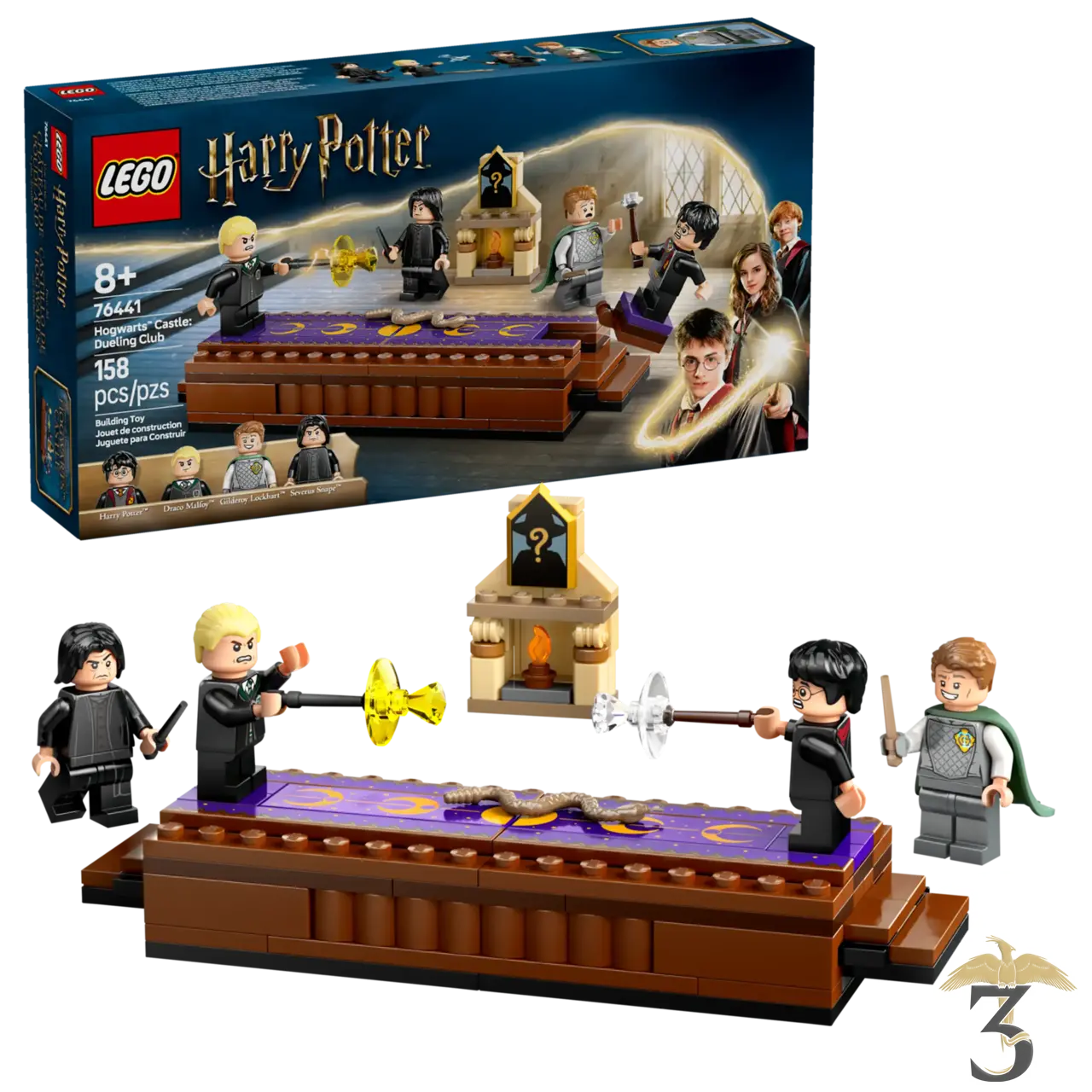 Lego 76441 le chateau de poudlard : le club de duel - Les Trois Reliques, magasin Harry Potter - Photo N°2