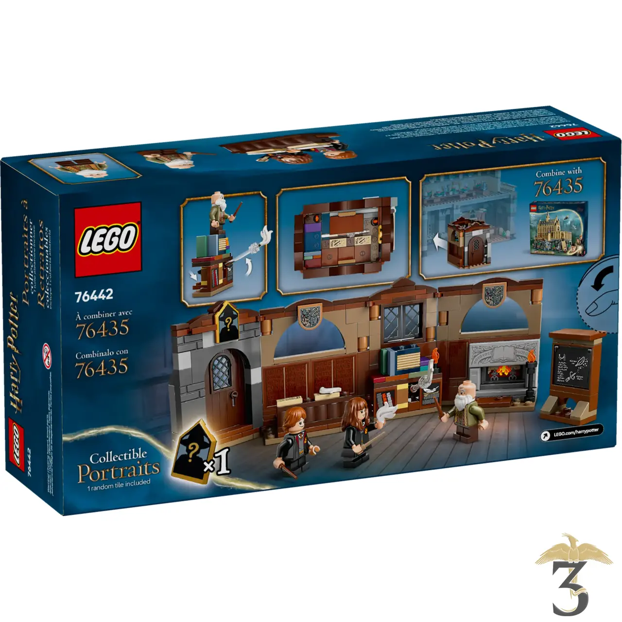 Lego 76442 le chateau de poudlard : le cours de sortileges - Les Trois Reliques, magasin Harry Potter - Photo N°1