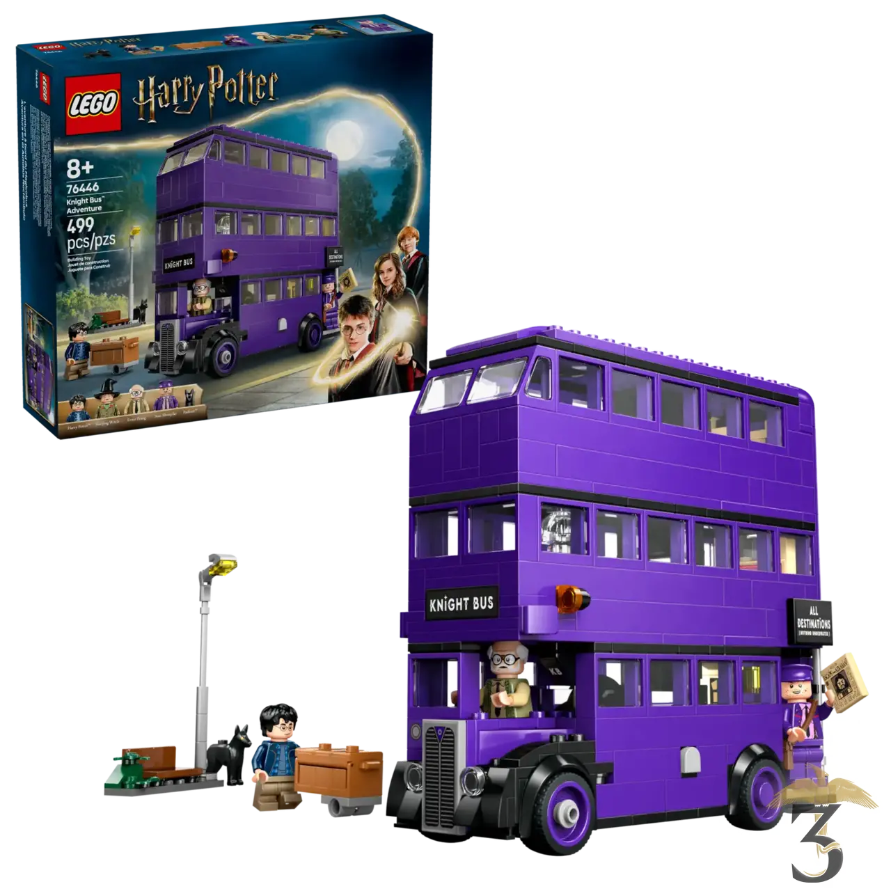 Lego 76446 aventure en magicobus - Les Trois Reliques, magasin Harry Potter - Photo N°1