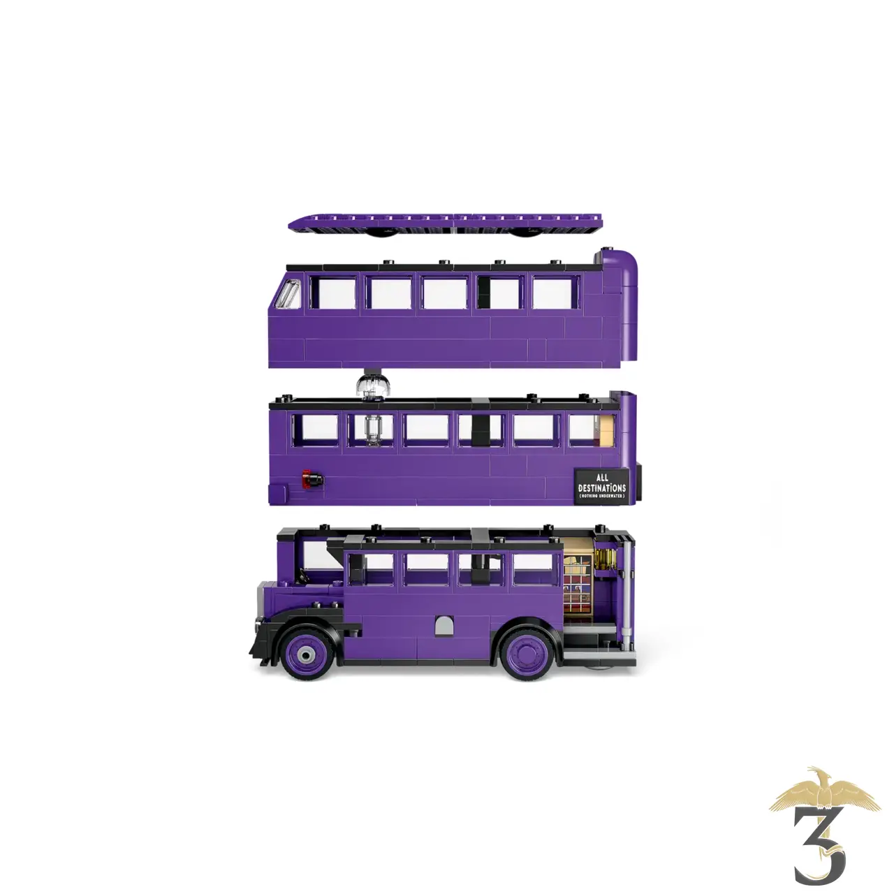 Lego 76446 aventure en magicobus - Les Trois Reliques, magasin Harry Potter - Photo N°5