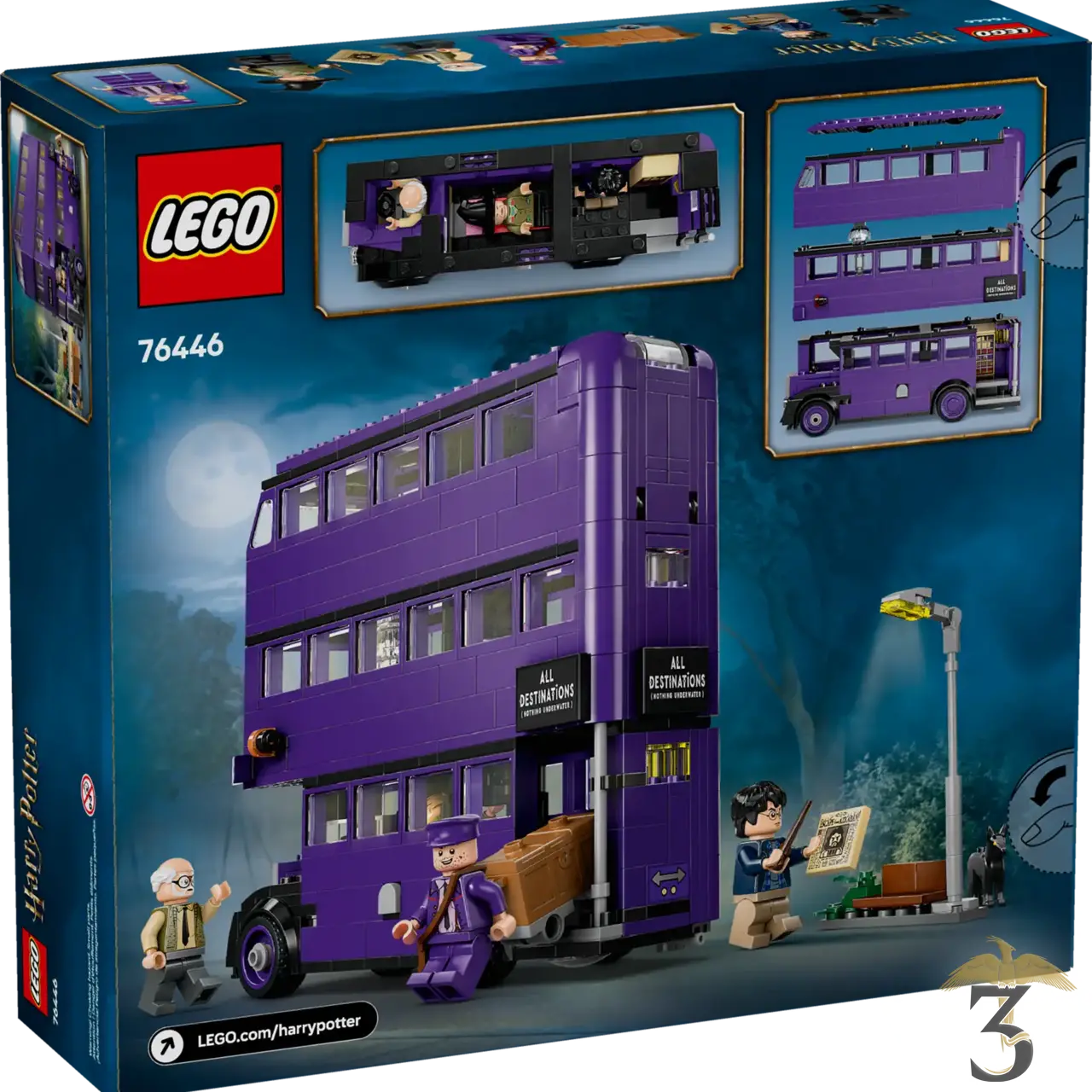 Lego 76446 aventure en magicobus - Les Trois Reliques, magasin Harry Potter - Photo N°7