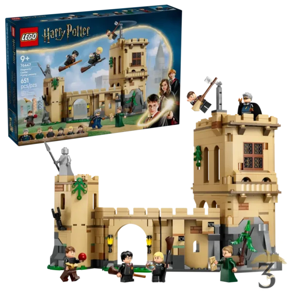 Lego 76447 le château de poudlard : les cours de vol - Les Trois Reliques, magasin Harry Potter - Photo N°1