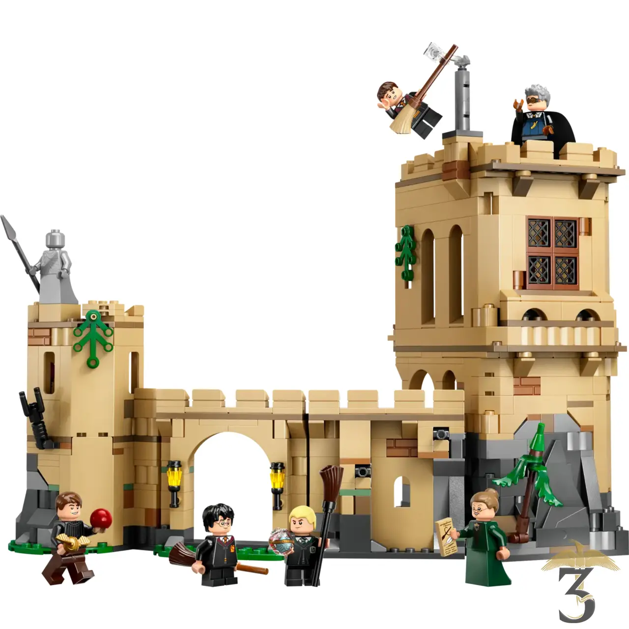 Lego 76447 le château de poudlard : les cours de vol - Les Trois Reliques, magasin Harry Potter - Photo N°2