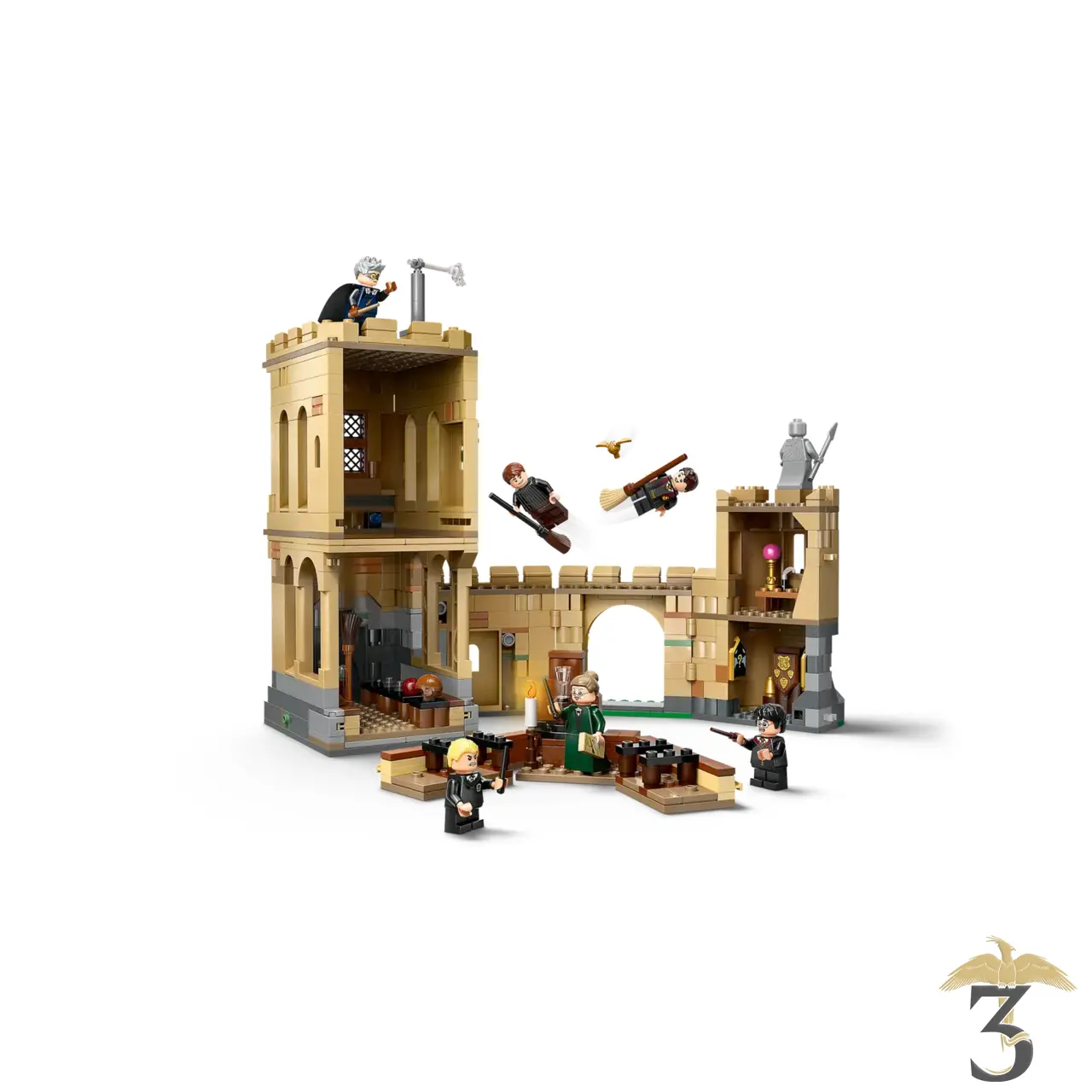 Lego 76447 le château de poudlard : les cours de vol - Les Trois Reliques, magasin Harry Potter - Photo N°3
