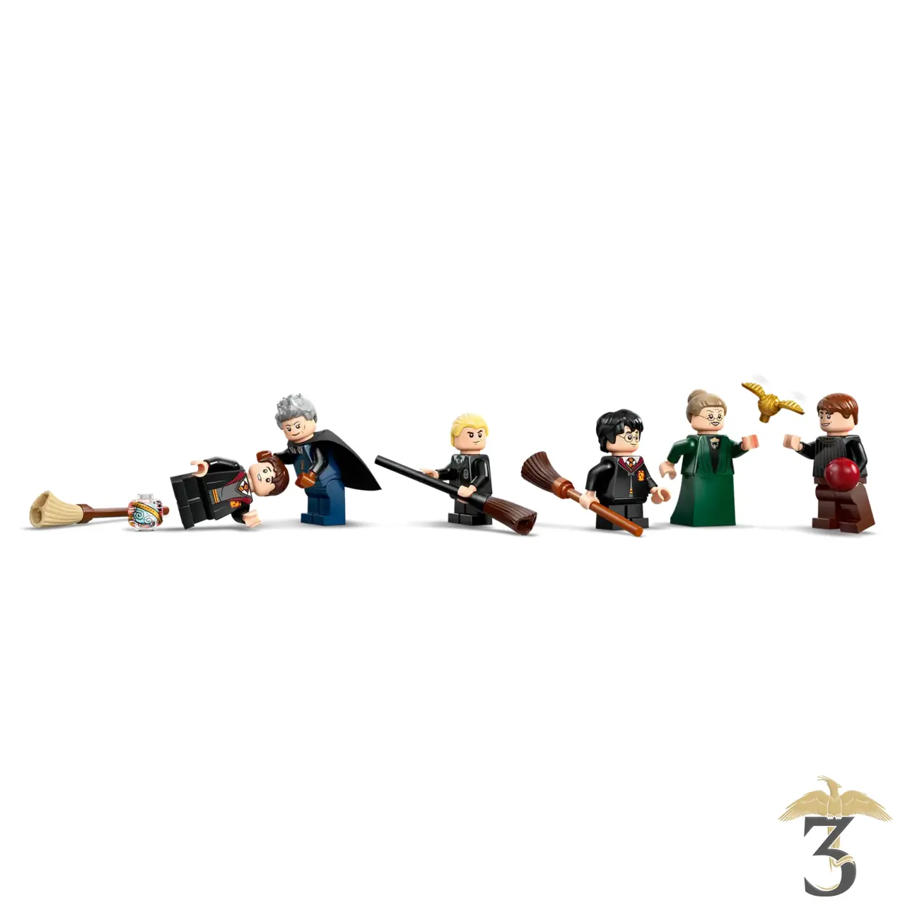 Lego 76447 le château de poudlard : les cours de vol - Les Trois Reliques, magasin Harry Potter - Photo N°6