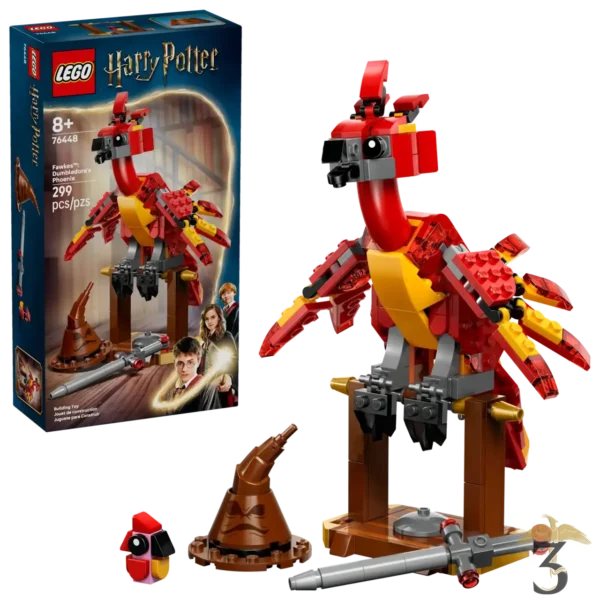 Lego 76448 fumseck : le phénix de dumbledore - Les Trois Reliques, magasin Harry Potter - Photo N°1