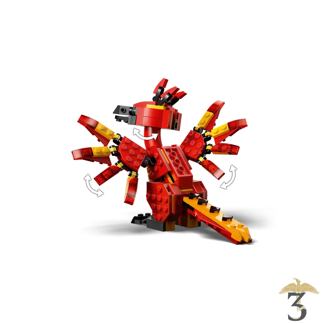 Lego 76448 fumseck : le phénix de dumbledore - Les Trois Reliques, magasin Harry Potter - Photo N°5