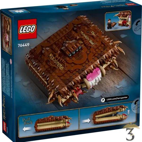 Lego 76449 le monstrueux livre des monstres - Les Trois Reliques, magasin Harry Potter - Photo N°6