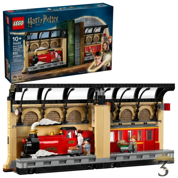 Lego 76450 book nook : le poudlard express - Les Trois Reliques, magasin Harry Potter - Photo N°1