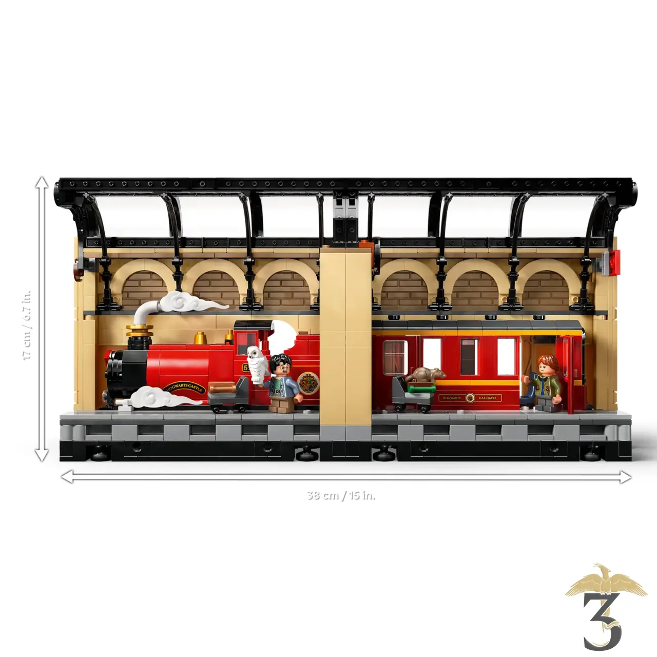 Lego 76450 book nook : le poudlard express - Les Trois Reliques, magasin Harry Potter - Photo N°4