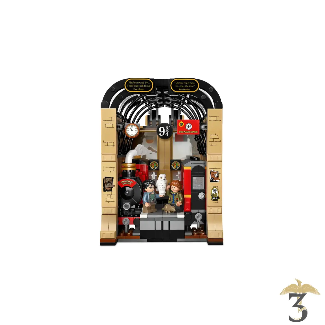 Lego 76450 book nook : le poudlard express - Les Trois Reliques, magasin Harry Potter - Photo N°5