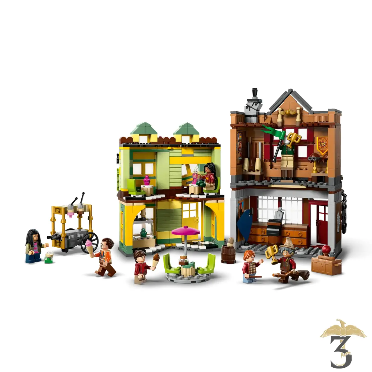 Lego 76452 magasin d´accessoires de quidditch et marchand de glaces - Les Trois Reliques, magasin Harry Potter - Photo N°3