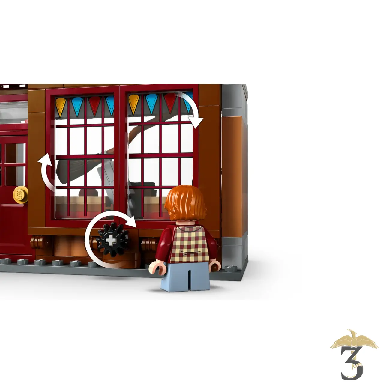 Lego 76452 magasin d´accessoires de quidditch et marchand de glaces - Les Trois Reliques, magasin Harry Potter - Photo N°5