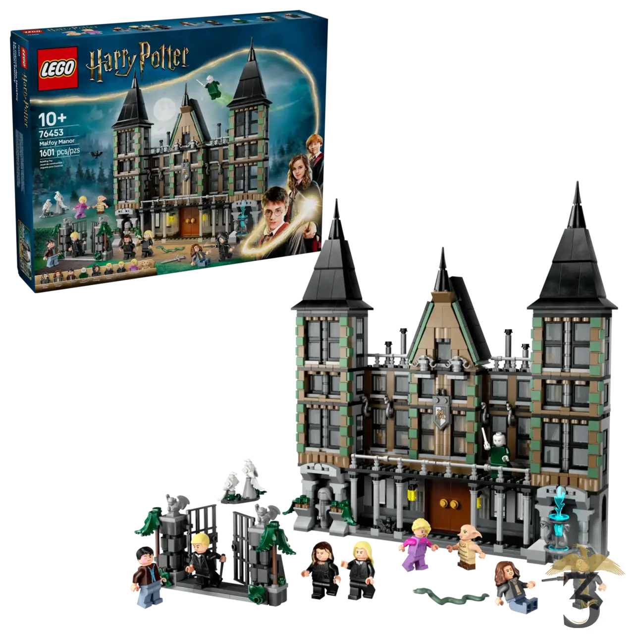 Lego 76453 le manoir des malfoy - Les Trois Reliques, magasin Harry Potter - Photo N°2