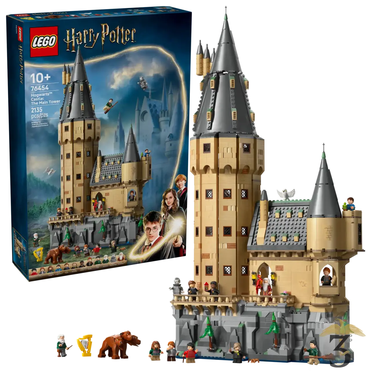 Lego 76454 le château de poudlard : la tour principale - Les Trois Reliques, magasin Harry Potter - Photo N°1