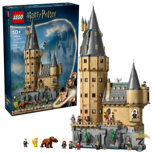 Lego 76454 le château de poudlard : la tour principale - Les Trois Reliques, magasin Harry Potter - Photo N°1