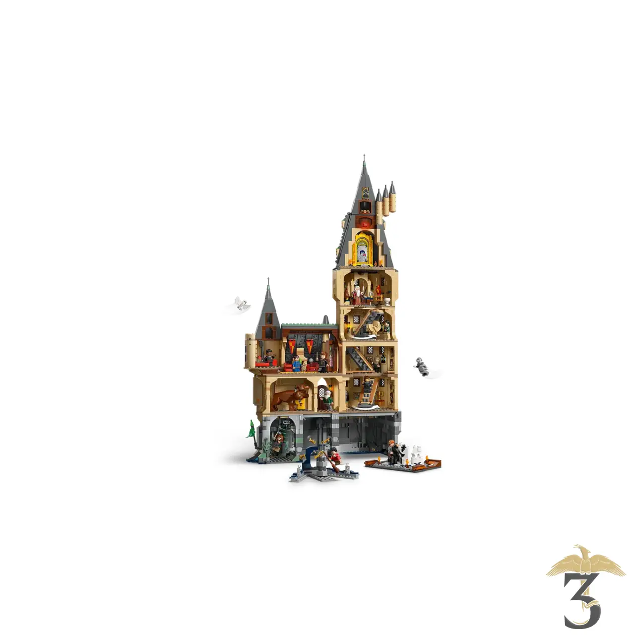 Lego 76454 le château de poudlard : la tour principale - Les Trois Reliques, magasin Harry Potter - Photo N°3