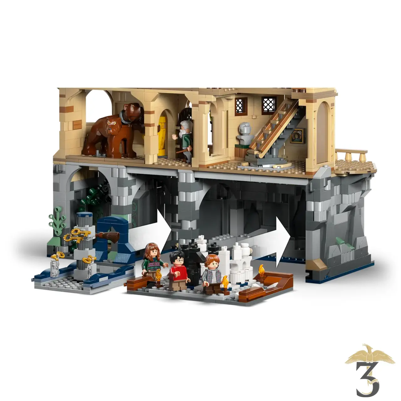 Lego 76454 le château de poudlard : la tour principale - Les Trois Reliques, magasin Harry Potter - Photo N°5