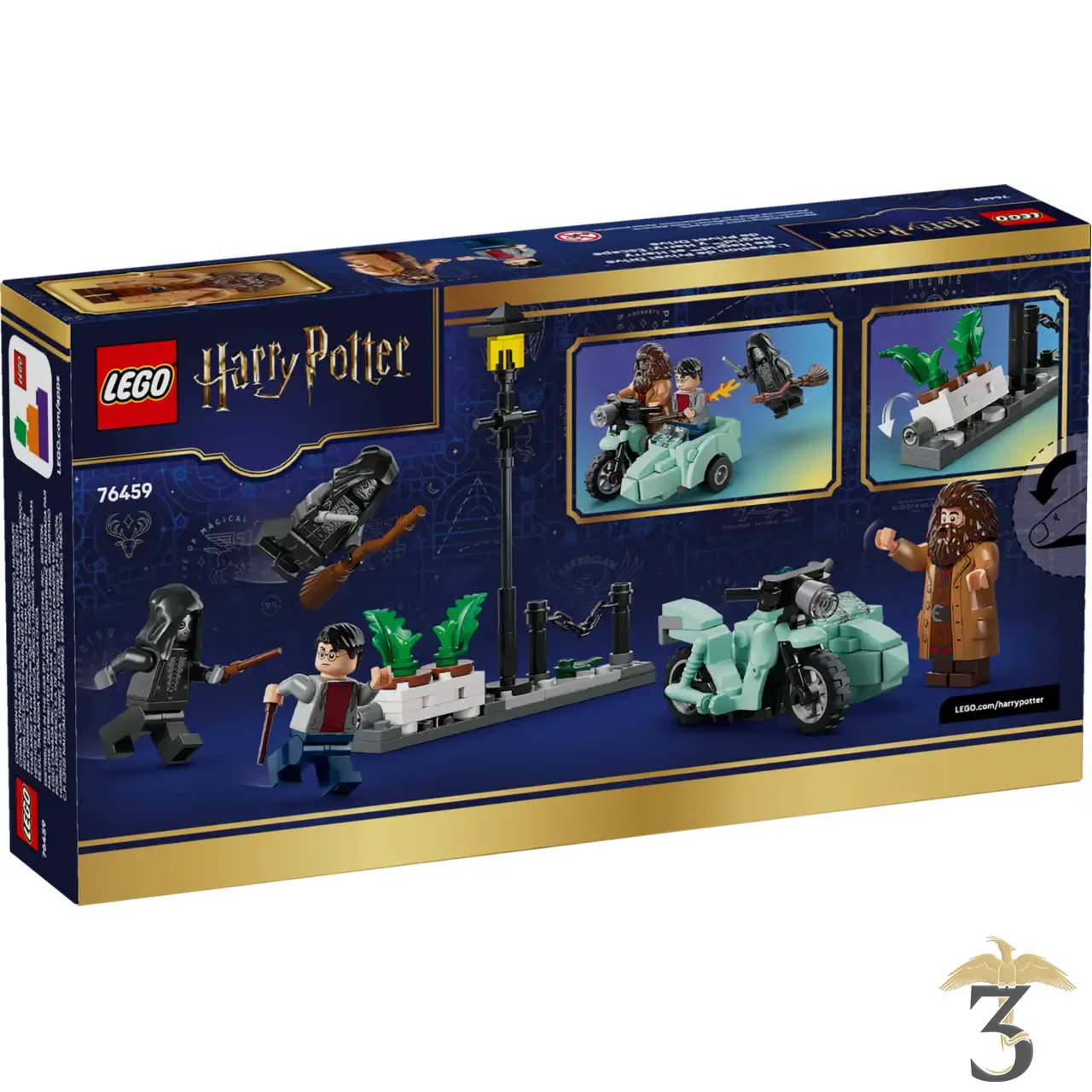 Lego 76459 hagrid™ et harry s’échappent de privet drive - Les Trois Reliques, magasin Harry Potter - Photo N°7