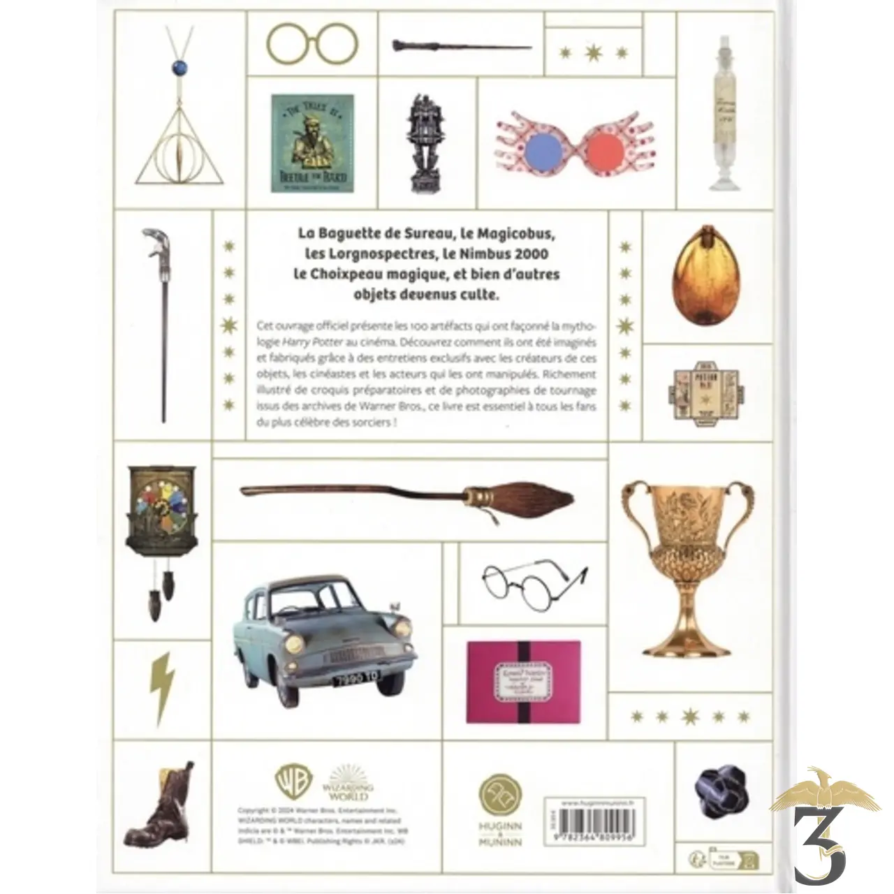 Les 100 objets culte et emblematiques de la saga – harry potter - Les Trois Reliques, magasin Harry Potter - Photo N°2