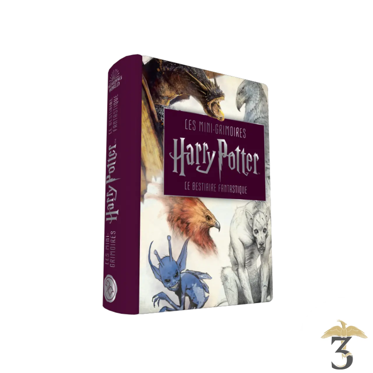 LES MINI GRIMOIRES HARRY POTTER LE BESTIAIRE FANTASTIQUE - Les Trois Reliques, magasin Harry Potter - Photo N°1