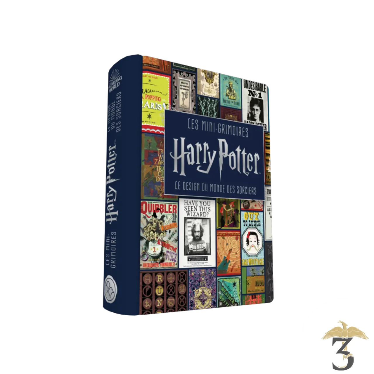 LES MINI GRIMOIRES HARRY POTTER LE DESIGN DU MONDE DES SORCIERS - Les Trois Reliques, magasin Harry Potter - Photo N°1