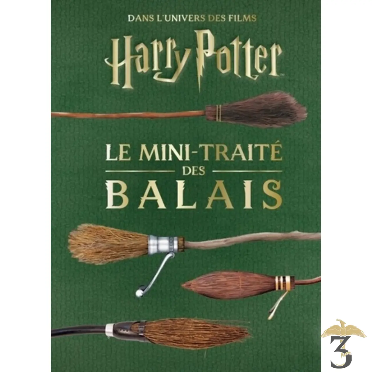 Les mini-grimoires harry potter t5 : le mini-traite des balais - Les Trois Reliques, magasin Harry Potter - Photo N°1