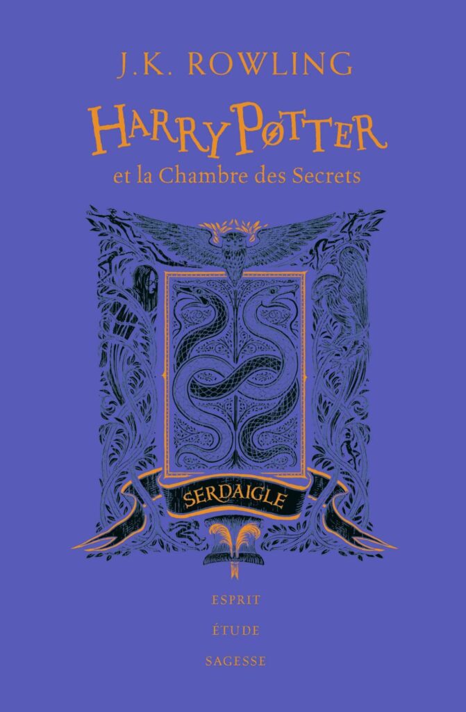 Les4maisons Serdaigle  boutique harry potter chez les 3 Reliques Gallimard