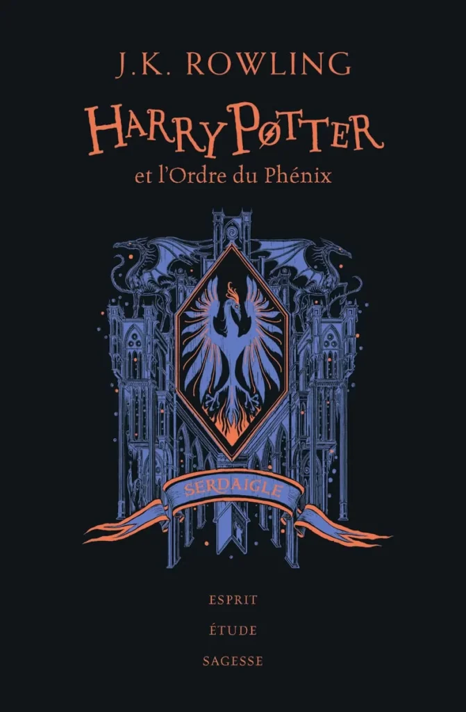 Les4maisons Serdaigle  boutique harry potter chez les 3 Reliques Gallimard