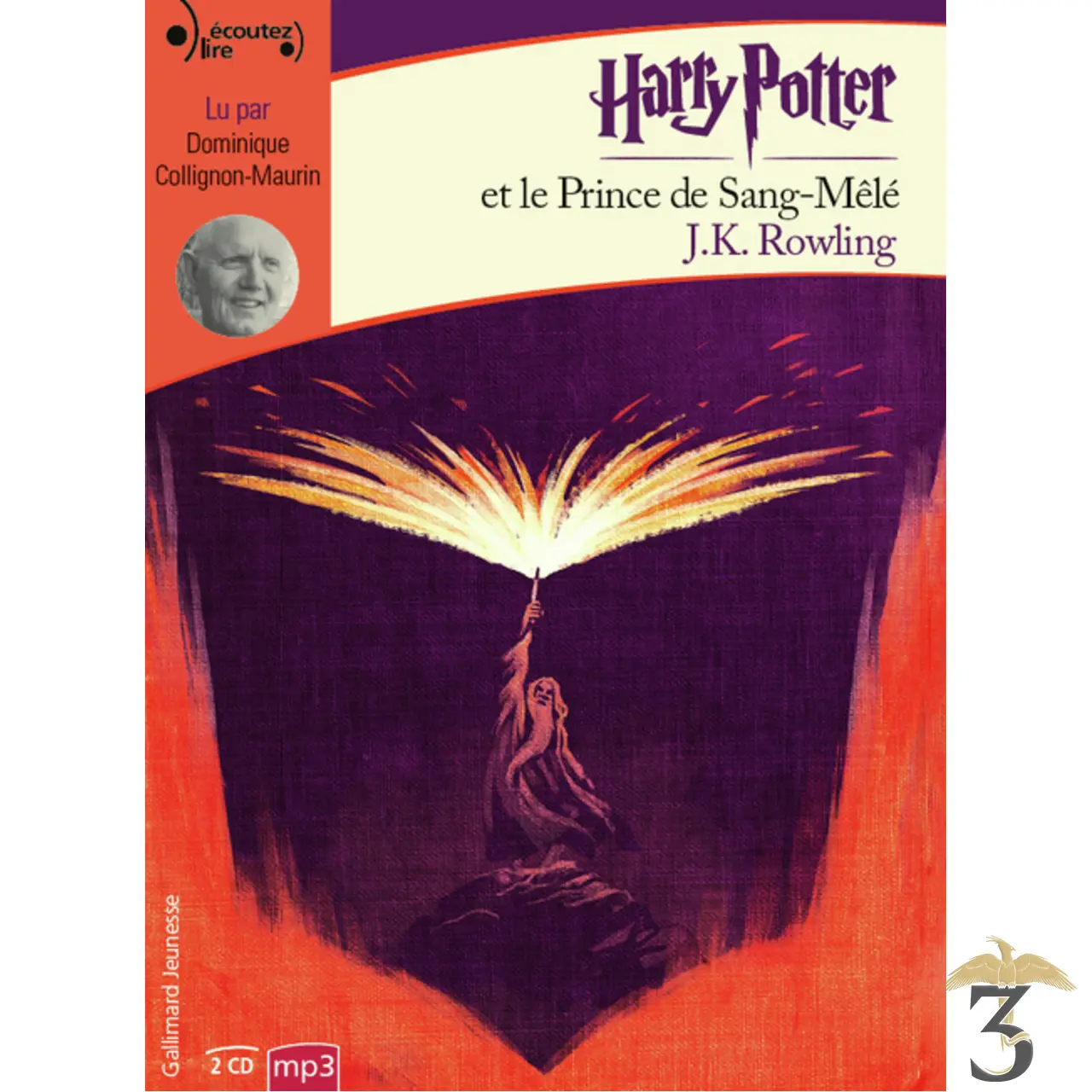 LIVRE AUDIO HARRY POTTER ET LE PRINCE DE SANG-MÊLÉ - Les Trois Reliques, magasin Harry Potter - Photo N°1