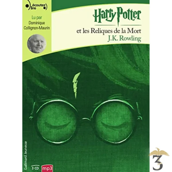 LIVRE AUDIO HARRY POTTER ET LES RELIQUES DE LA MORT - Les Trois Reliques, magasin Harry Potter - Photo N°1