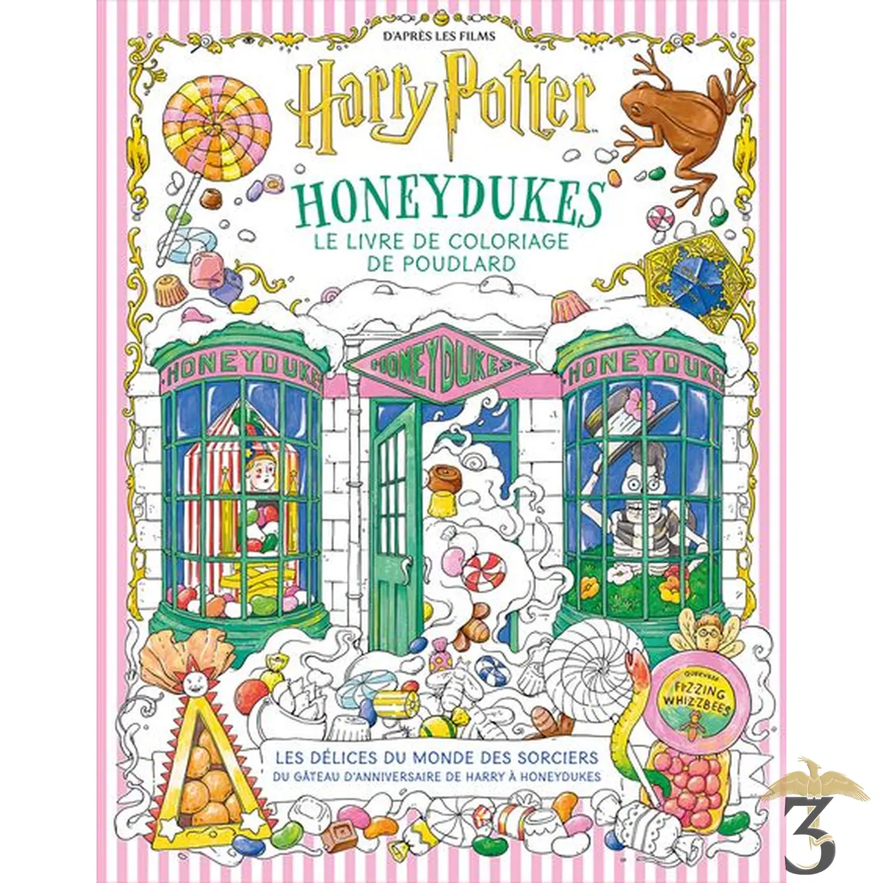 Livre de coloriage de poudlard – honeydukes - Les Trois Reliques, magasin Harry Potter - Photo N°1