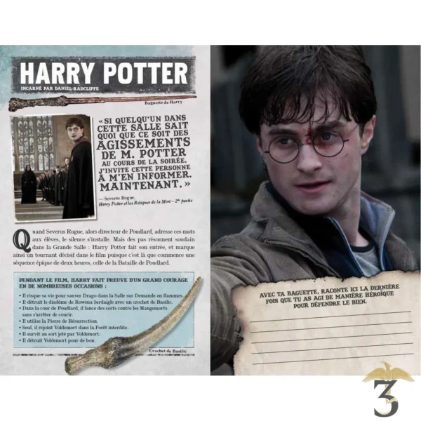 Livre La Bataille de Poudlard - Les Trois Reliques, magasin Harry Potter - Photo N°3