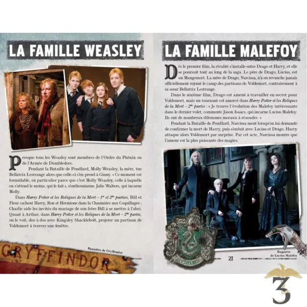 Livre La Bataille de Poudlard - Les Trois Reliques, magasin Harry Potter - Photo N°4