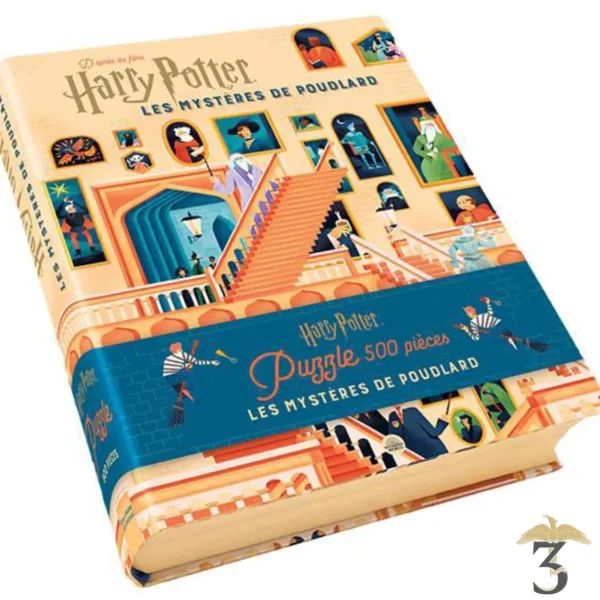 Livre & Puzzle Les Mystères de Poudlard - Harry Potter - Les Trois Reliques, magasin Harry Potter - Photo N°1