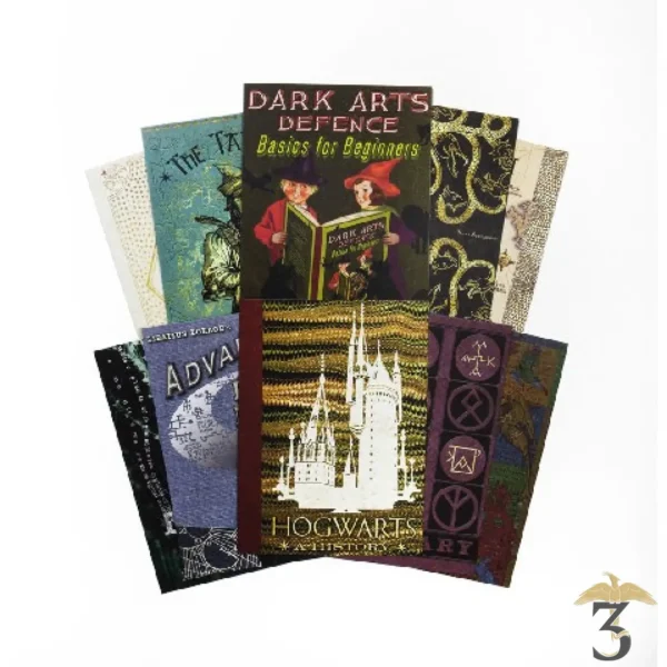 Lot 20 Cartes Postales Couvertures Livres Poudlard - Les Trois Reliques, magasin Harry Potter - Photo N°1