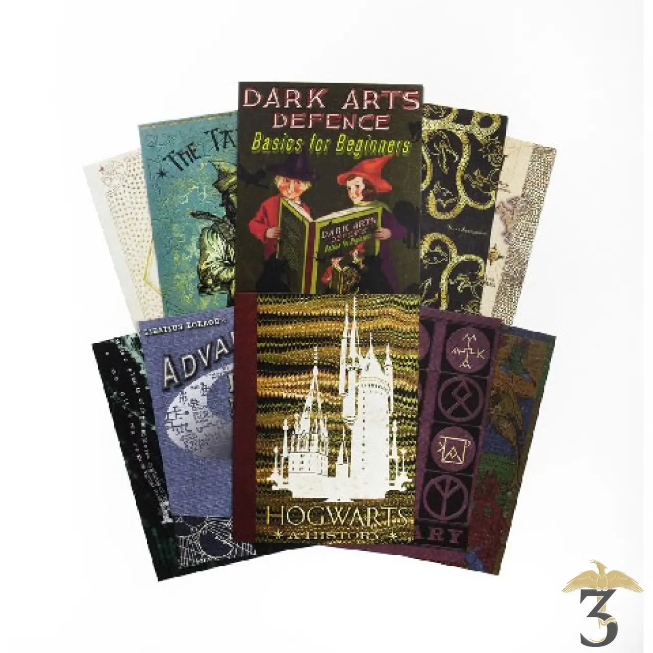 Lot 20 Cartes Postales Couvertures Livres Poudlard - Les Trois Reliques, magasin Harry Potter - Photo N°1