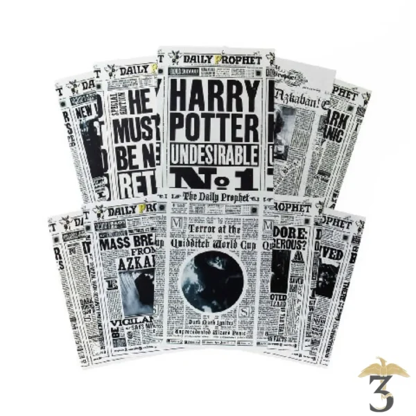 Lot 20 Cartes Postales The Daily Prophet - Les Trois Reliques, magasin Harry Potter - Photo N°1
