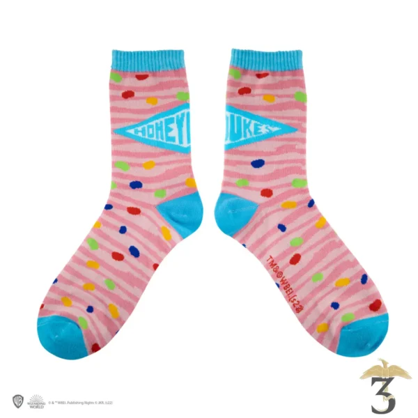 Lot 3 paires de chaussettes honeydukes - Les Trois Reliques, magasin Harry Potter - Photo N°4