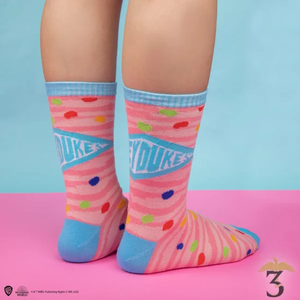 Lot 3 paires de chaussettes honeydukes - Les Trois Reliques, magasin Harry Potter - Photo N°7