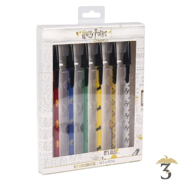 LOT 6 STYLOS - Les Trois Reliques, magasin Harry Potter - Photo N°1