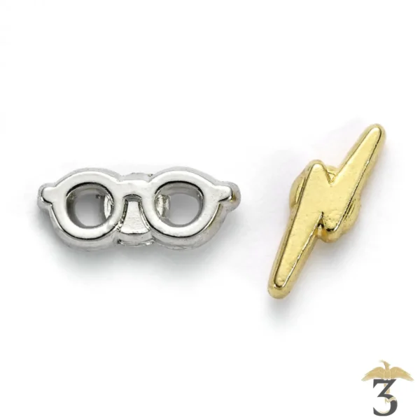 LOT BOUCLES D’OREILLES CHOCOGRENOUILLE - Les Trois Reliques, magasin Harry Potter - Photo N°3