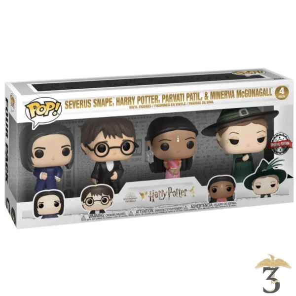 Lot de 4 funko pop bal special edition - Les Trois Reliques, magasin Harry Potter - Photo N°1