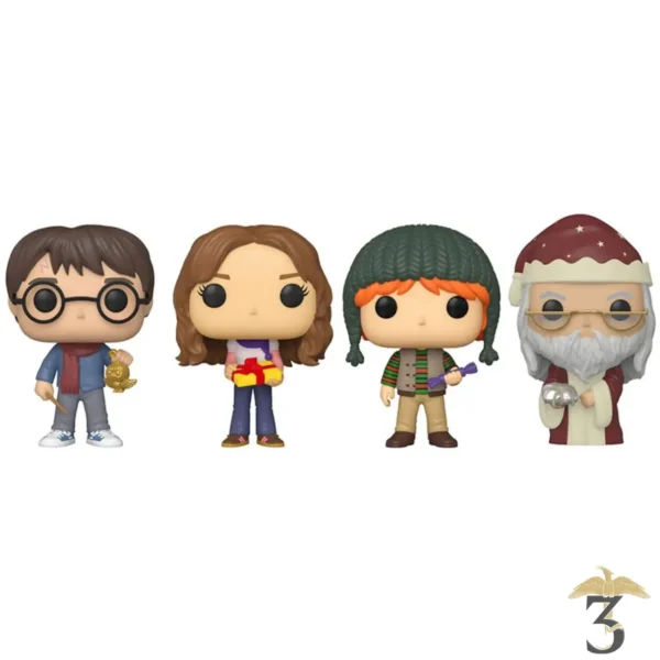 Lot de 4 funko pop vacances special edition - Les Trois Reliques, magasin Harry Potter - Photo N°2