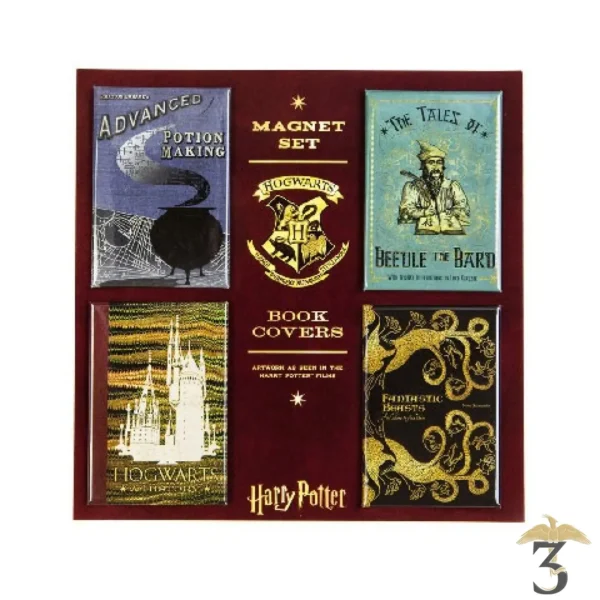 LOT MAGNET BOOK COVERS - Les Trois Reliques, magasin Harry Potter - Photo N°1
