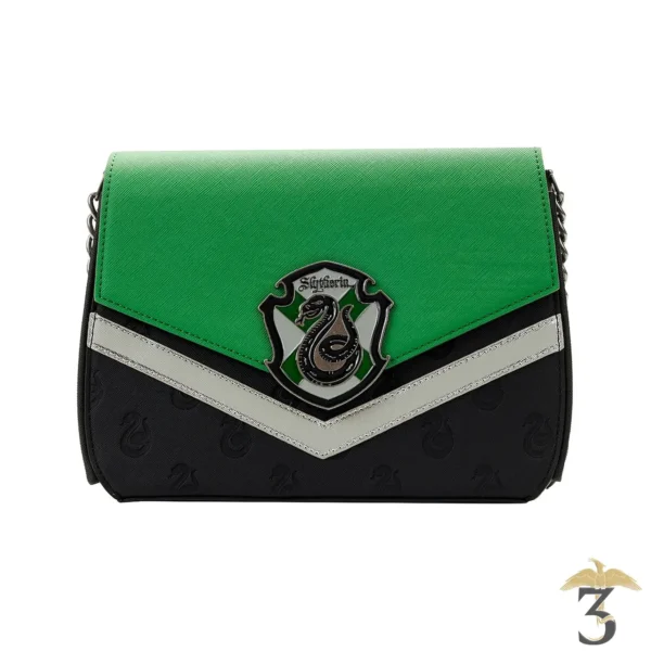 LOUNGEFLY – SAC A BANDOULIERE SLYTHERIN - Les Trois Reliques, magasin Harry Potter - Photo N°1