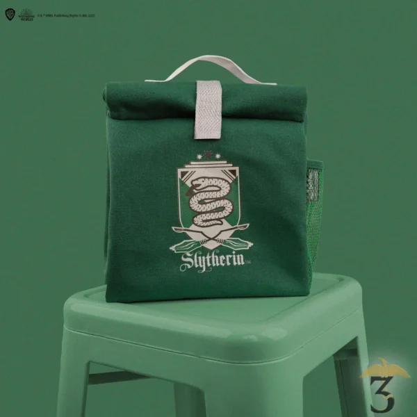 Lunch bag serpentard - Les Trois Reliques, magasin Harry Potter - Photo N°1